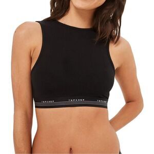 Topshop High Neck Sporty Bralet